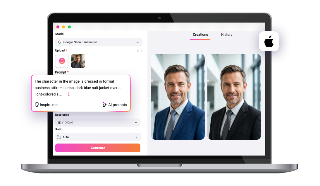 Mac Photo Editor: Edit Photos with AI Online