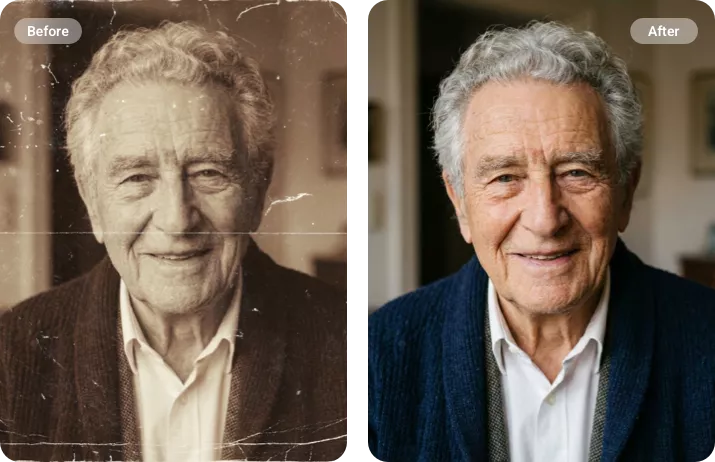 Restore Beauty of Precious Old Photos