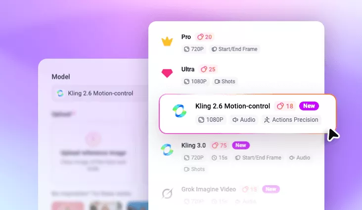 How to Generate an AI Mimic Motion Video