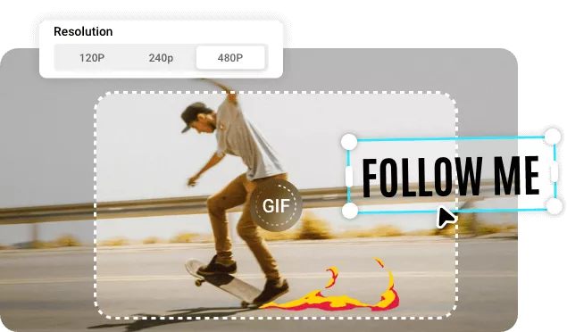 Flexible Editing Tools to Perfect Your GIF