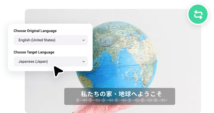 Übersetzen und synchronisieren Sie MP3-Dateien, um ein globales Publikum zu erreichen