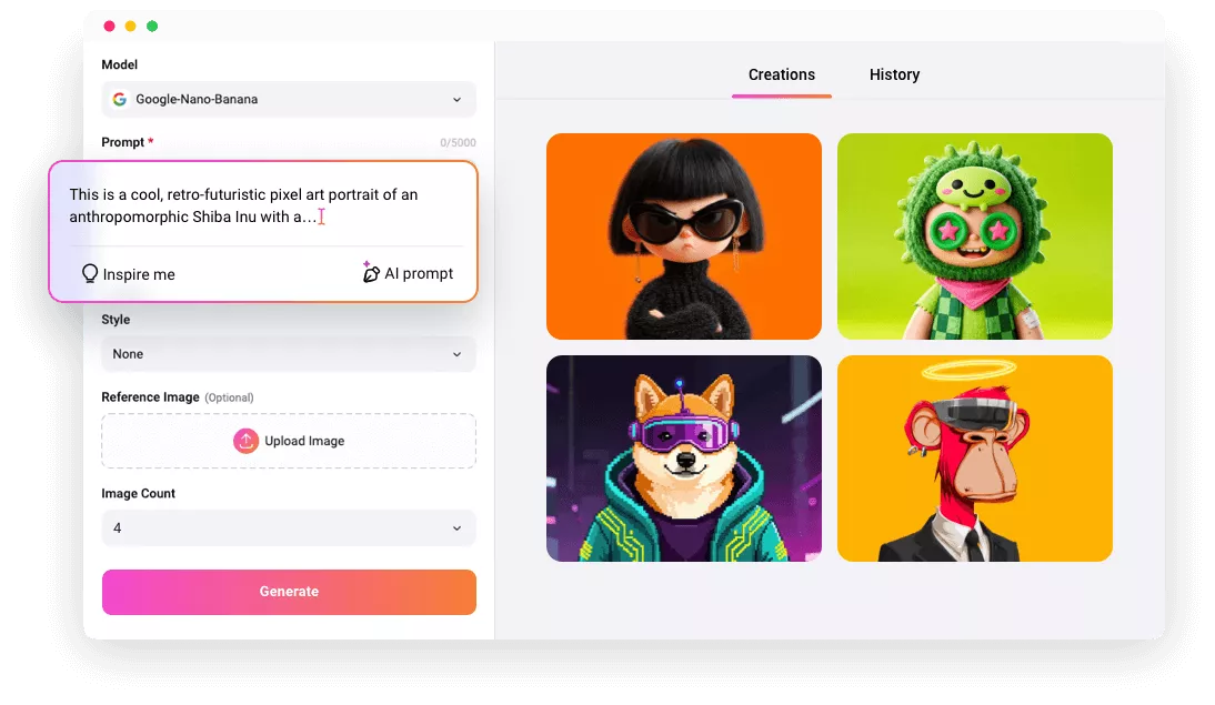 AI NFT Art Generator