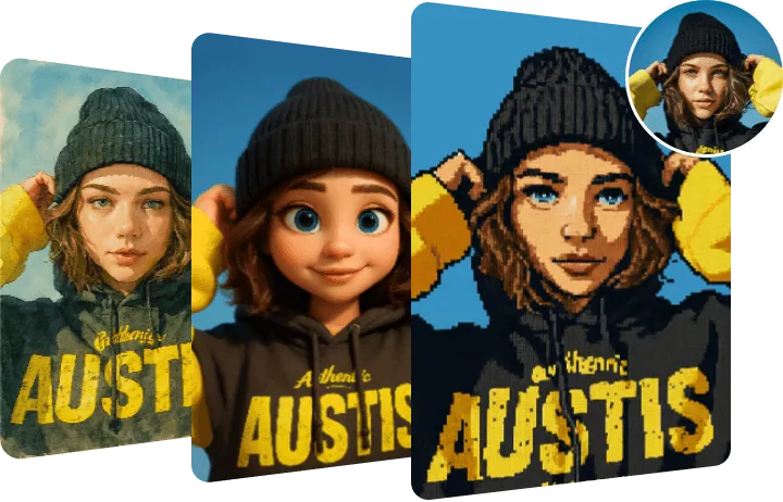 Turn Photos to NFT Collections in Multiple Styles