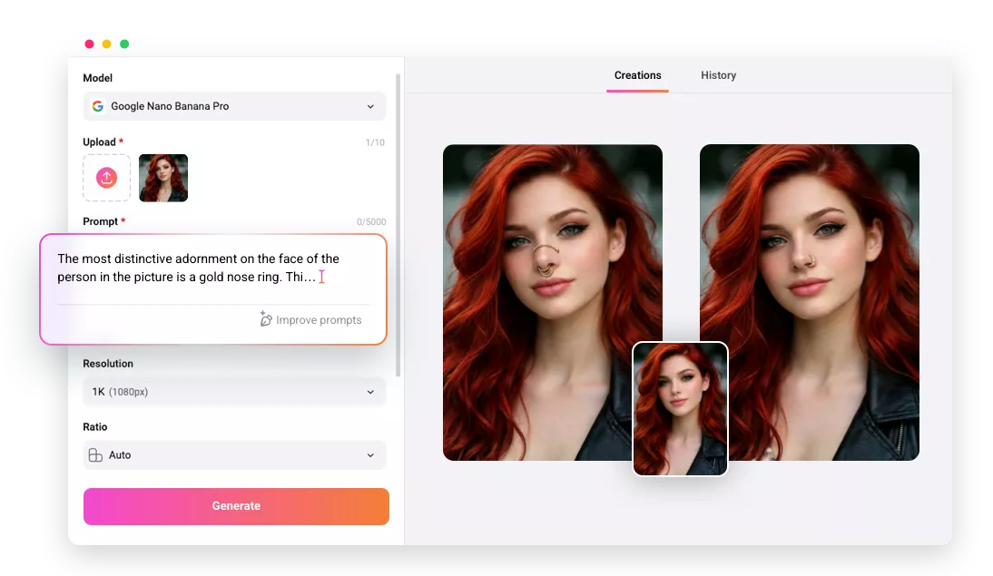 Nose Piercing Filter