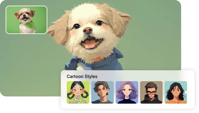 Convert Your Photos into Cartoons in Multiple Styles