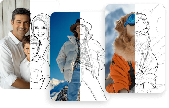 Turn Any Photo into a Unique Coloring Page