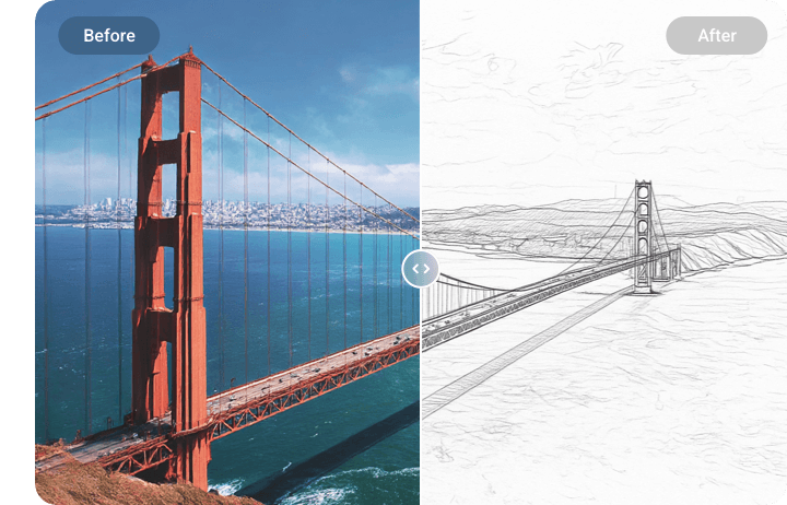 Turn Any Images to Line Drawings