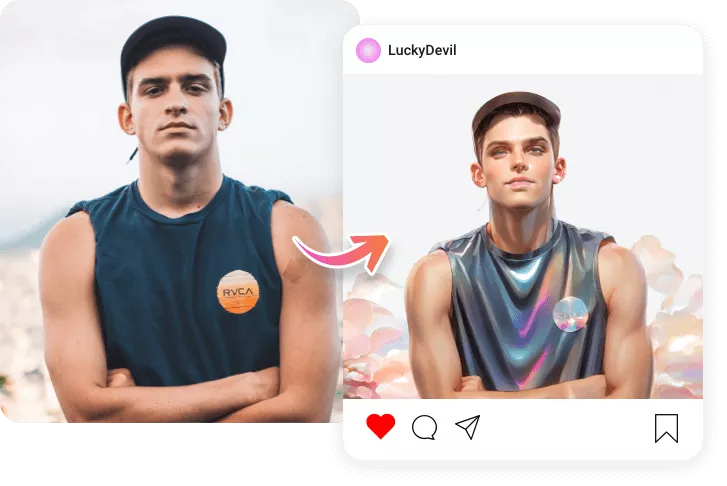 Perfekt für Social Media, persönliche Projekte und mehr