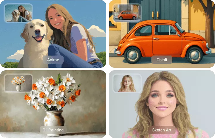 Weitere Stile für grenzenlose Kreativität