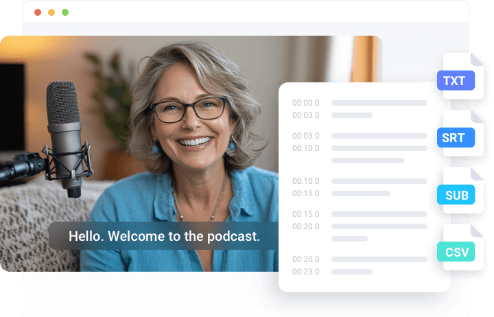 Share Your Transcript in Any Format