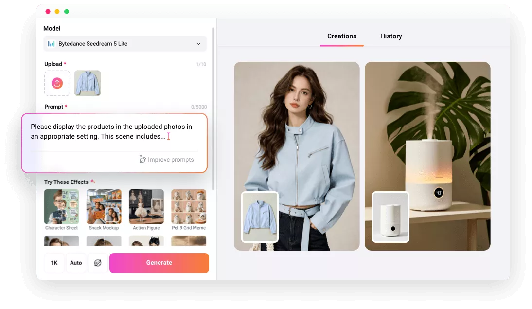 Product to Model with AI