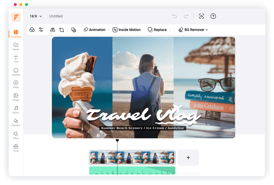 Free Image Stitcher - Stitch Photos Online | FlexClip