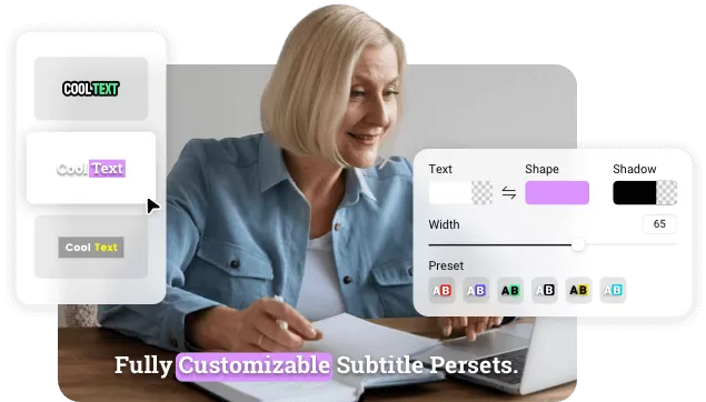 Fully Customizable Subtitle Style Presets