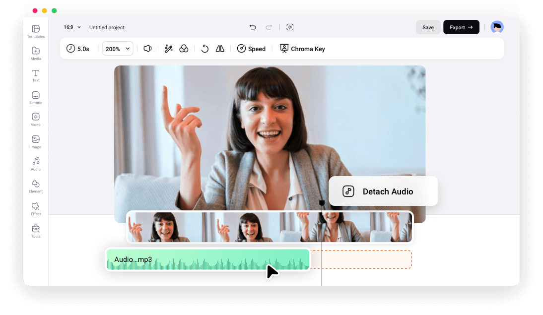 Sync Audio and Video Smoothly Online for Best Edits