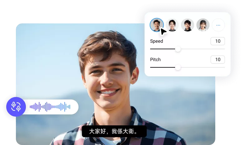 Localize Your English Content for Chinese-Speaking Audiences with AI Dubbing