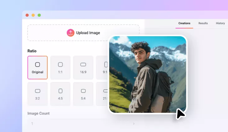 How to Uncrop Image Using FlexClip’s AI