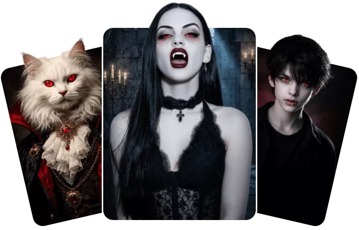 Transform Any Photo into Vampire Look with AI