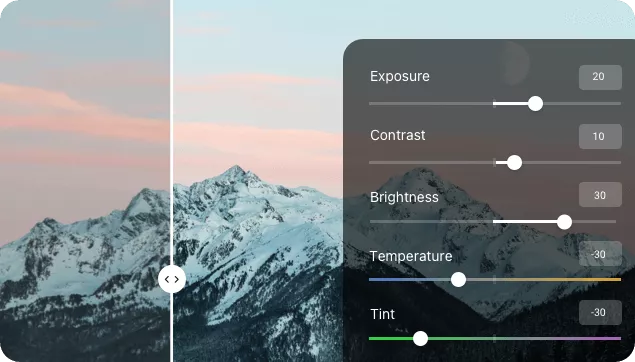 Améliorez la qualité de vos vidéos grâce à des réglages flexibles