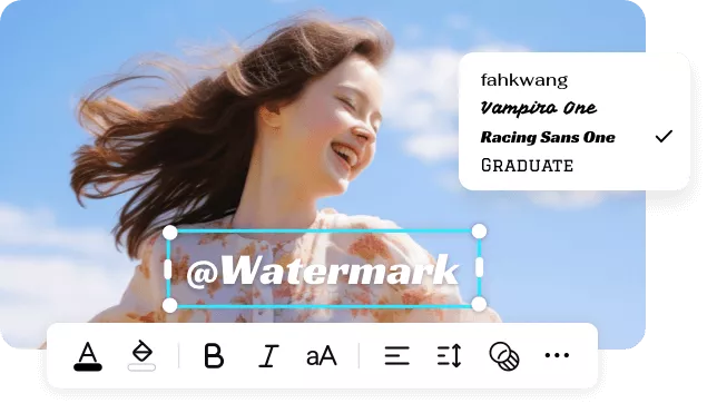 Customize Your Watermark Layout Your Way