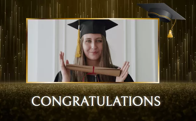 Felicitaciones por la graduación