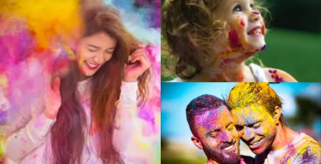 Colorful Sights of Holi