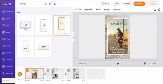 Easily Adjust a Bunch of Clips & Images to Vertical
