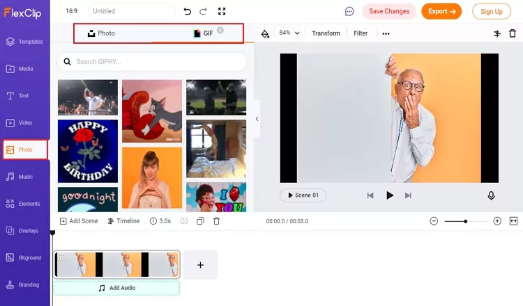 Add GIF Into a Still Image