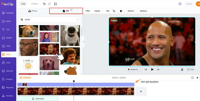 Overlay GIFs to Images Online With BunnyPic