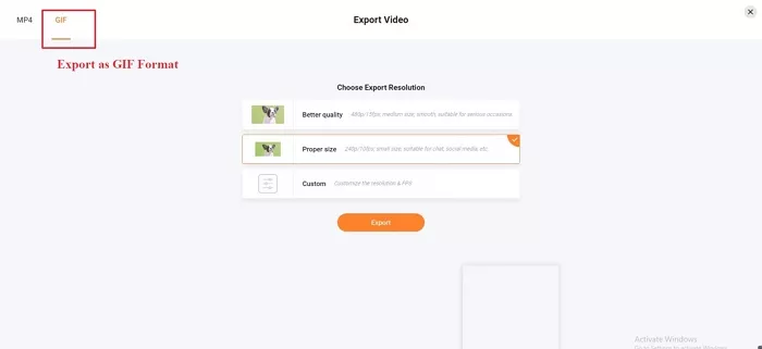 How to Add a Watermark to a GIF Online - Step 4