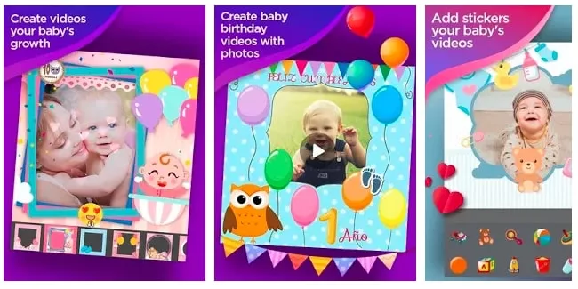 Baby Video Maker with Song & Photo