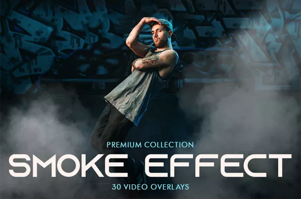 30 cool smoke video overlays 