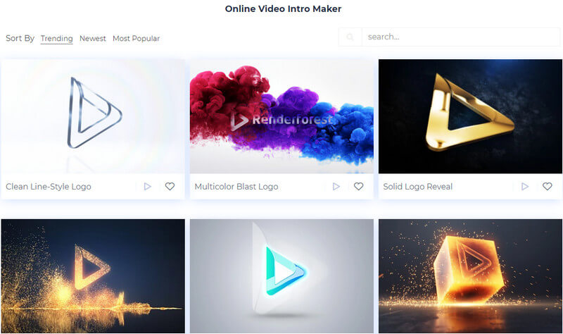 Online Intro Maker with 95 Editable Intro Templates