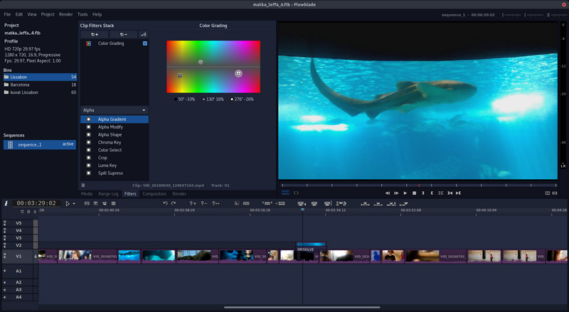 Best Video Editing Software for Linux - Flowblade