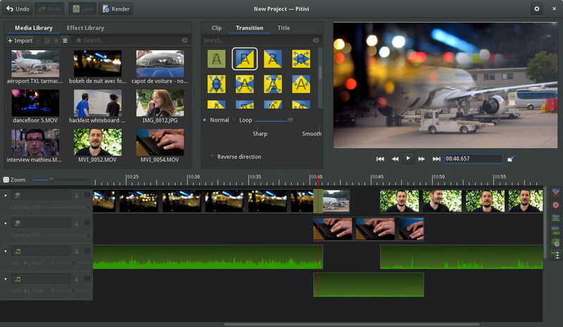 Best Video Editing Software for Linux - Pitivi