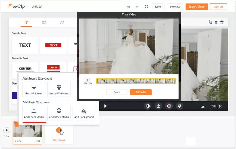 Edit & trim a YouTube video online for free.