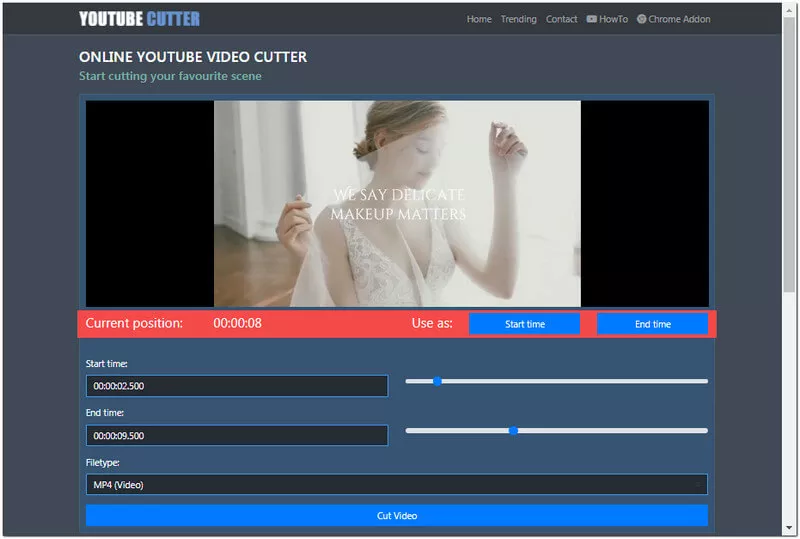 How to clip a YouTube video online for free?