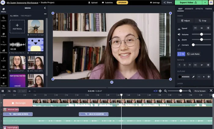 Video Editing Collaboration Tool for the Classroom