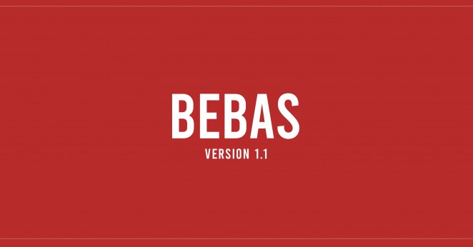 Best Fonts for Video: Bebas