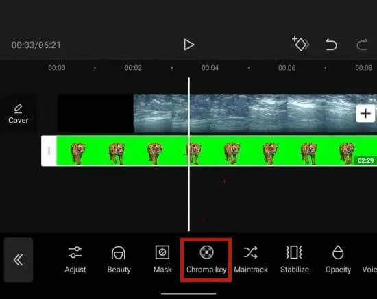 Use Chroma Key To Move.webp