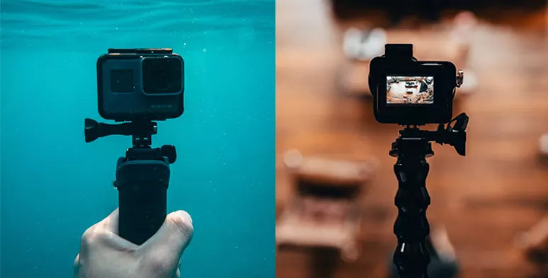 GoPro is so versatile on multiple occasions for vlogging.