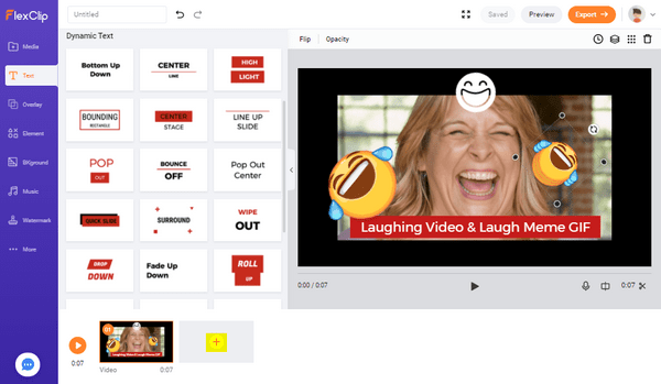 Steps to upload your own laugh videos and images.