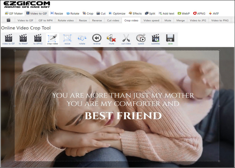 Best Free Online Video Cropper - Ezgif