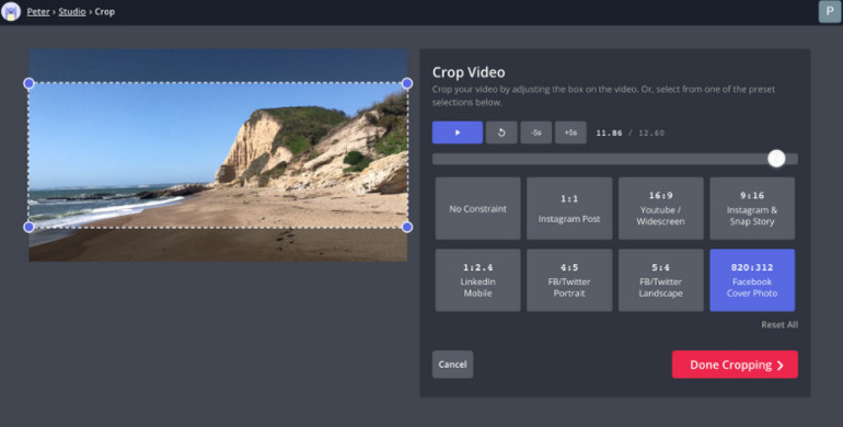 Best Free Online Video Cropper - Kawing