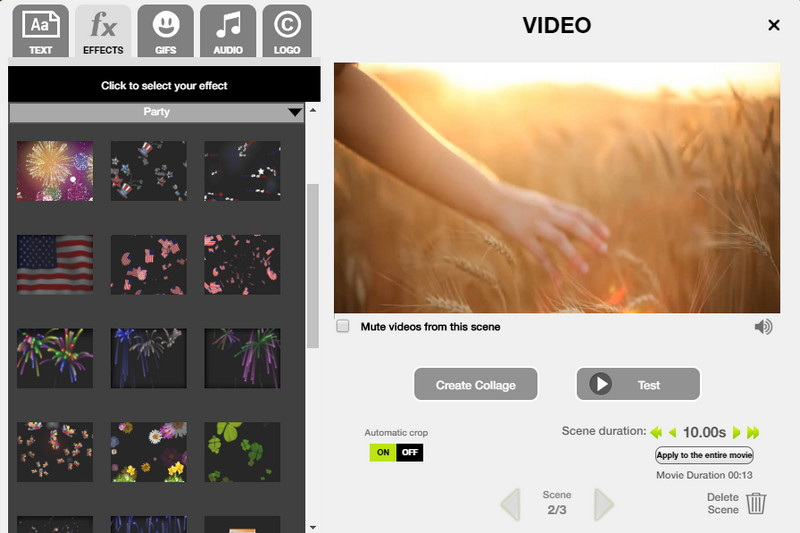 Kizoa Video Editor