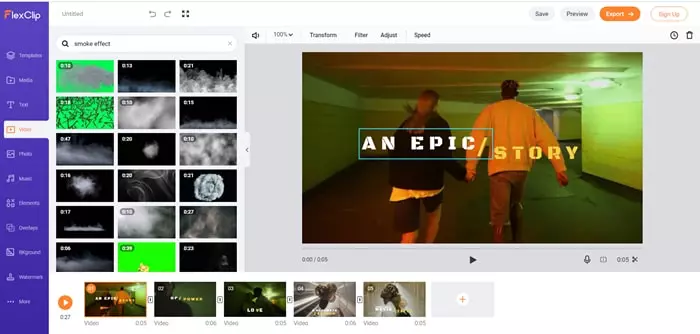 Add Smoke Effect to Your Video