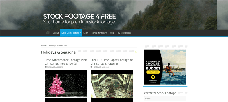 Free Stock Video Sites - stockfootageforfree.com