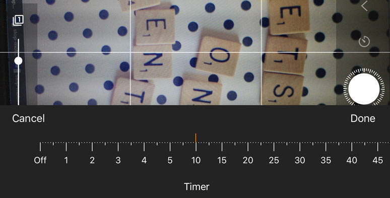 Use Timer to set the interval time for shooting each photo