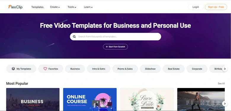 https://resource.flexclip.com/pages/learn-center-old/tiktok-video-template/find-your-favorite-template-on-flexclip.webp