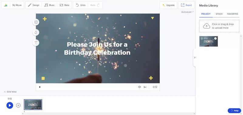 在线视频制作工具 - Animoto