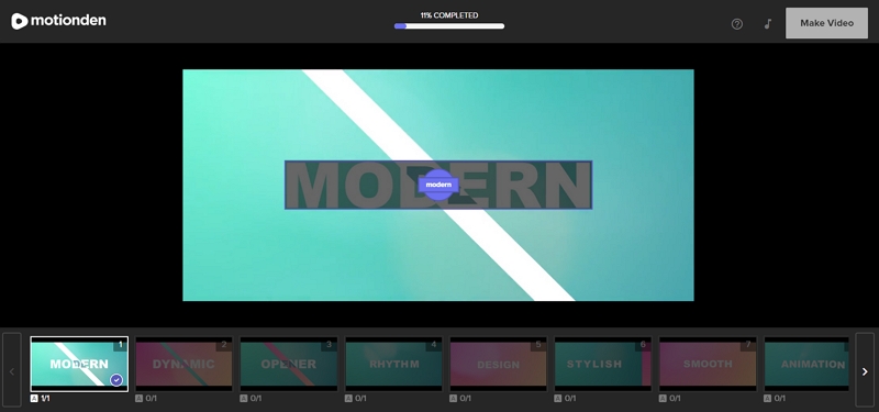 Top Video Ad Maker without Watermark - Motionden